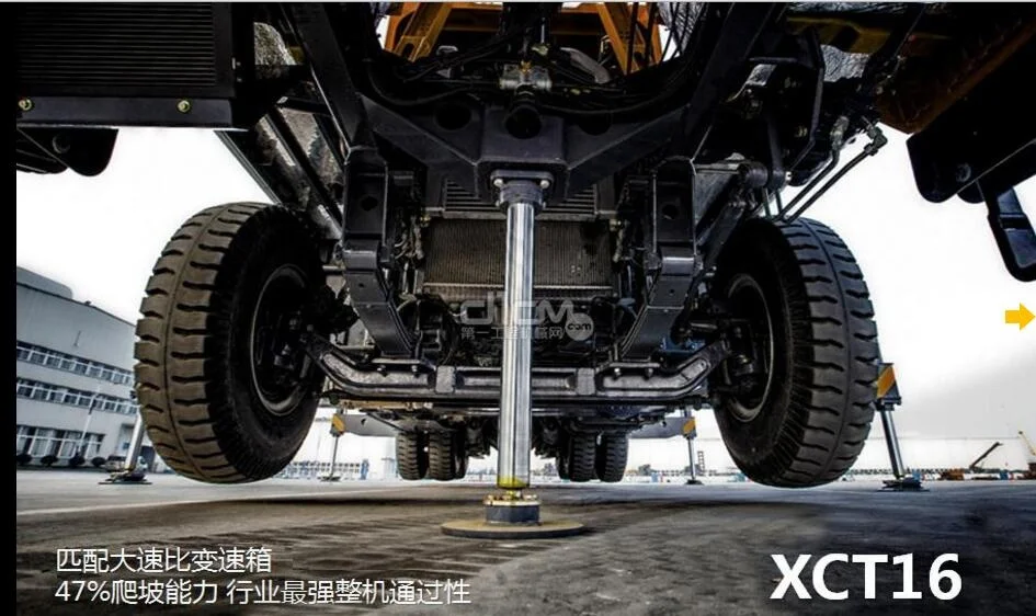 Xcmg кран 16 тонн для грузовиков XCT16 небольшой