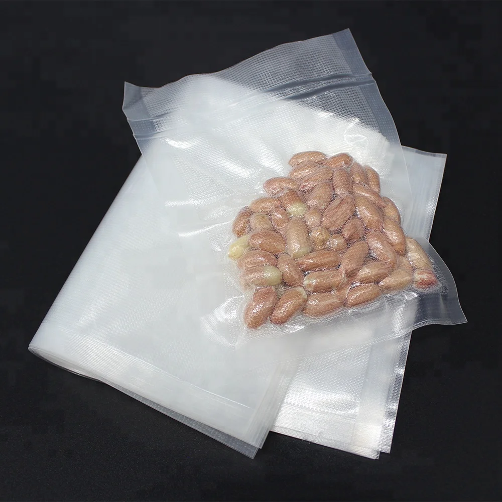 
New Product Biodegradable Embossed Vacuum Packaging Seal Bags 