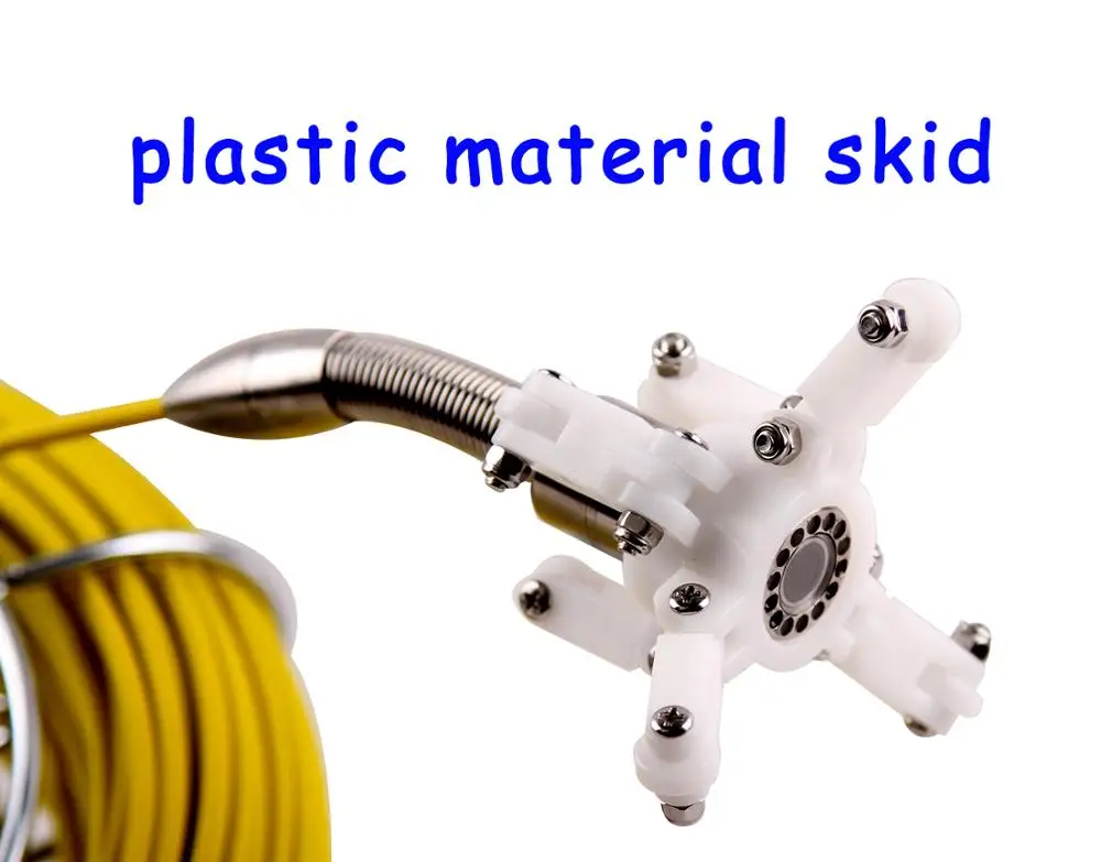 CR110-7G Pipe Inspection Camera with 20M to 100M Fiberglass cable with 7' Digital LCD screen