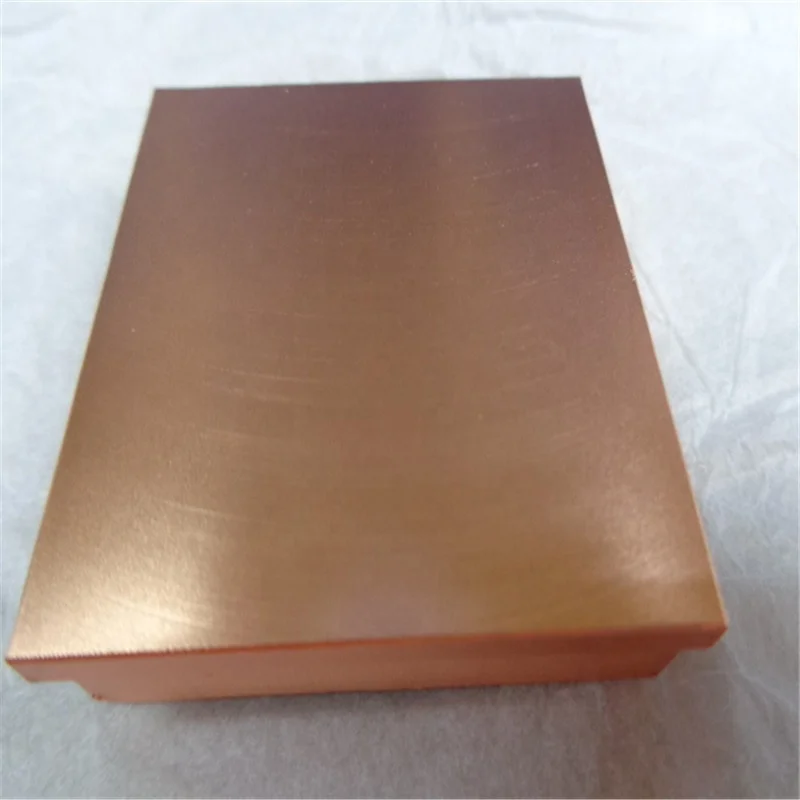 CNC machining copper heat fin radiator