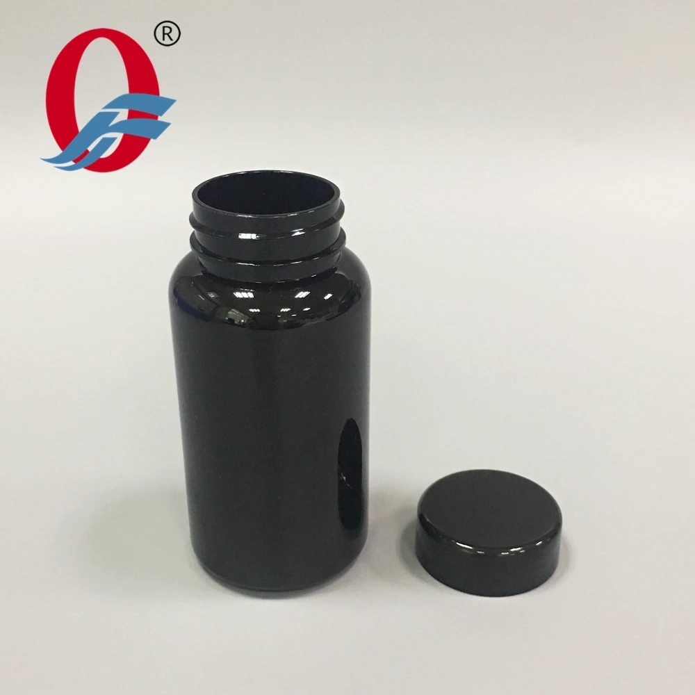 
Supplement Packaging Bottles Supplier Black PET Bottle 