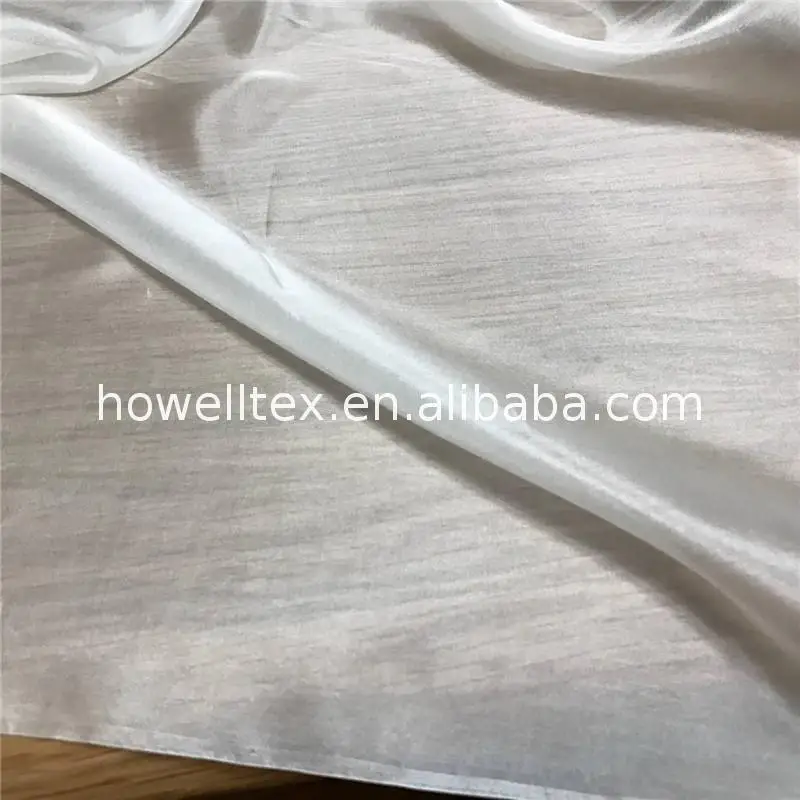 IN STOCK Habotai  Pongee 4.5mm 6mm scarf plain white silk for diy painting scarves hot sale