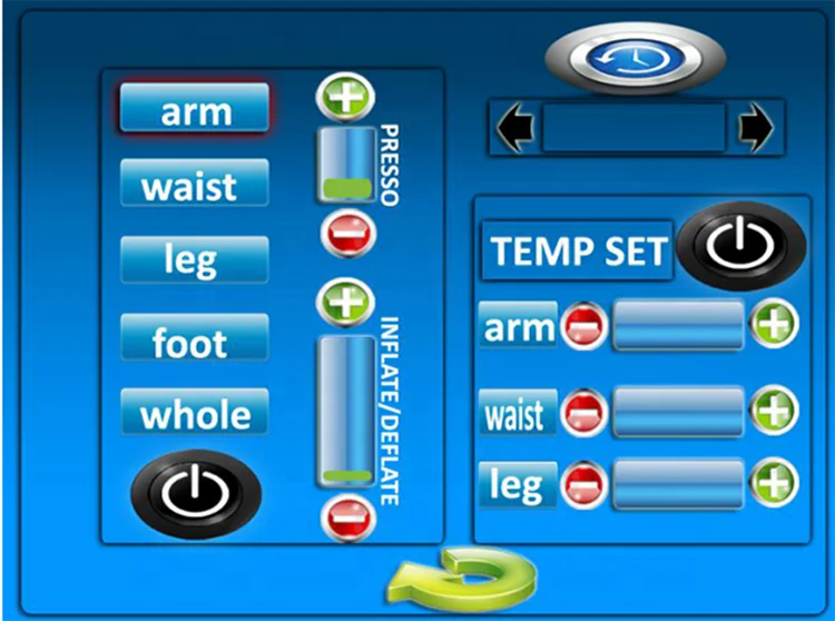 Good Quality 3 in 1 Electric Muscle Stimulator Sauna Infrared Pressotherapy Machine for Fat Burning