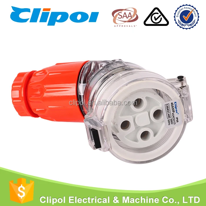 Multi Socket High Resistance 4 Pin 40 Amp Waterproof Universal Connector