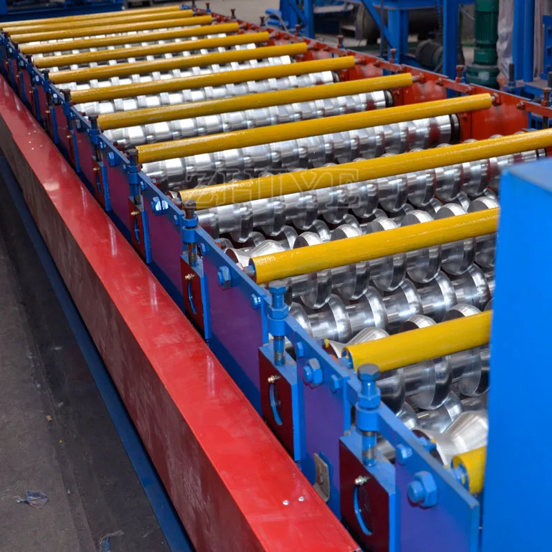 galvanized corrugated roofing sheet making machine steel roofing tile cold forming machine