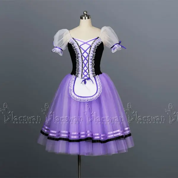 
Professional Romantic Tutu Dress La Fille Mal Gardee Variation Pink Giselle costume ballet 