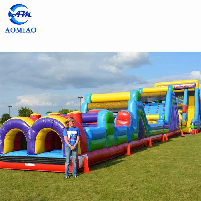 
Giant 5k outdoor inflatable obstacle course for adults 