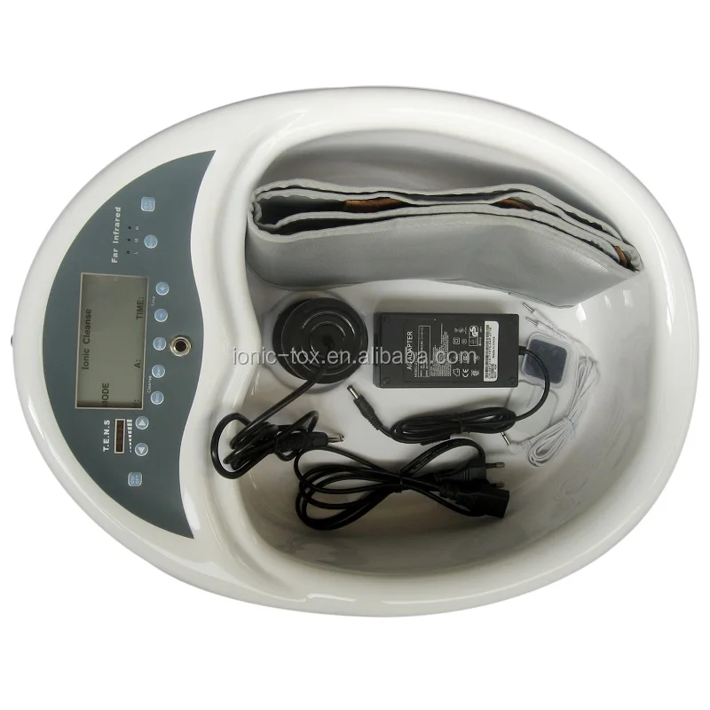 lon Cleanse Detox Foot Bath with F.I.R Belt and T.E.N.S Massage Therapy