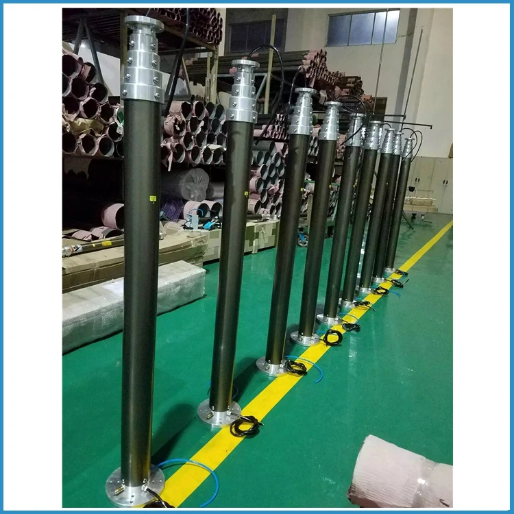 Интегрированная 10 м пневматическая телескопическая мачта датчика погоды для связи и антенны башня со штативом