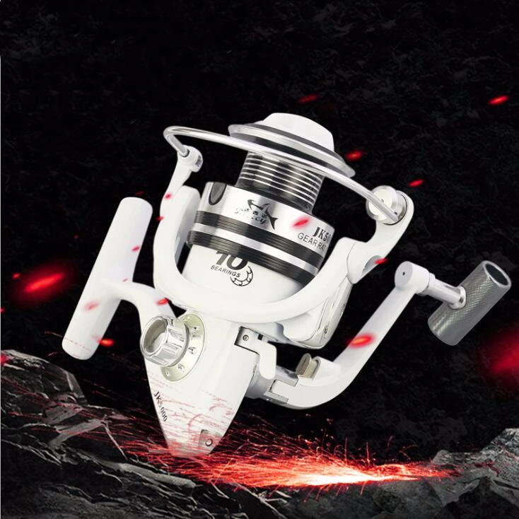 10BB Fishing Gear JK1000/2000/3000/4000/5000/6000/7000 spinning reel fishing reels
