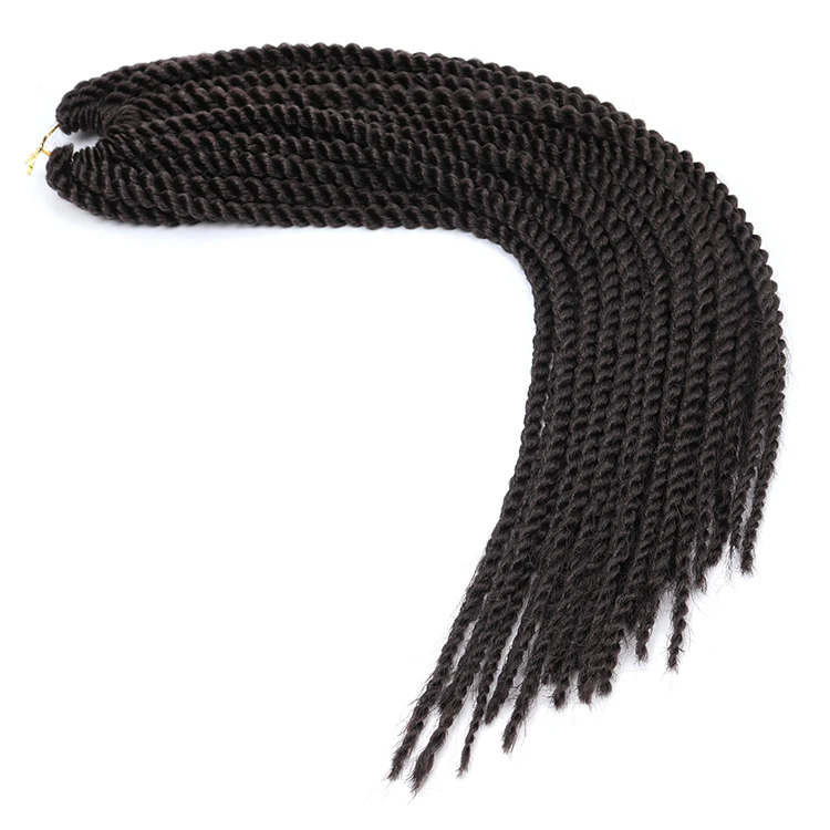 Новый дизайн 18 дюймов 45 см 30 стендов Сенегал веревка твист вязание богини косы 4 упаковки сделка твист