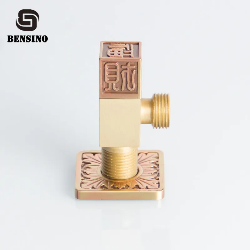 Taizhou sanitary ware tank water fill toilet antique brass angle valve Washbasin inlet valve