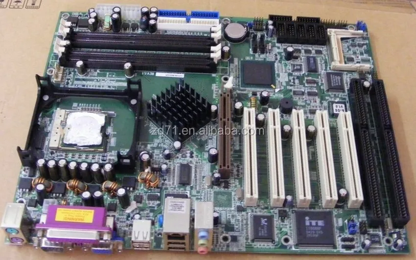 ICPMB-8650GR REV:1.1 865G industrial mainboard 2*ISA tested working
