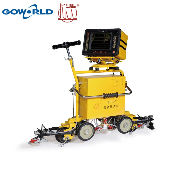 GOWORLD GT-2 + цифровой ультразвуковой Rail дефектоскоп для железнодорожной системы контроля НК UT метро тестер