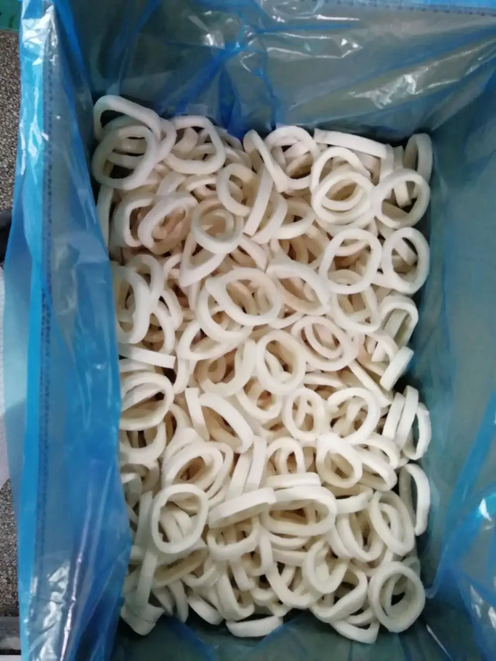 
Frozen Skinless Todarodes squid ring 