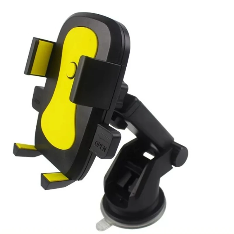 
Car windshield bracket air outlet telescopic 360degree rotation suction cup car phone holder bracket mobile phone holder 