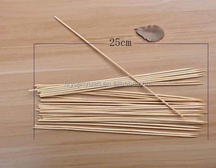 stick flat thin bamboo sticks for massage price package skewers 250mm box disposable for sale china factory roast meat size mint