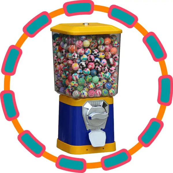 2019 new products Vending Machine Capsule/Gumball/Candy Vending Machine