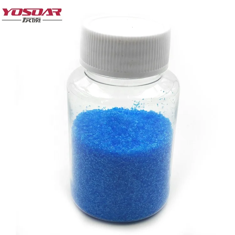 Factory Price Colouring Cement And Plaster Use 98% Copper Sulfate With MSDS Certificate