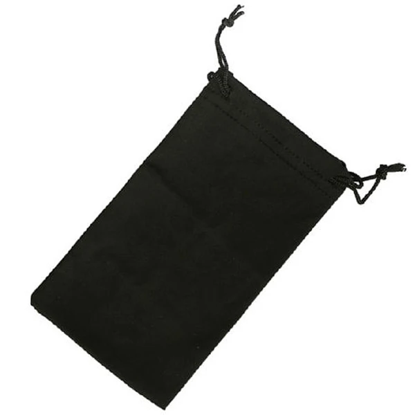 
 Оптовая продажа, мягкая сумка для очков из микрофибры с рисунком, черный бархатный мешочек с логотипом на заказ  