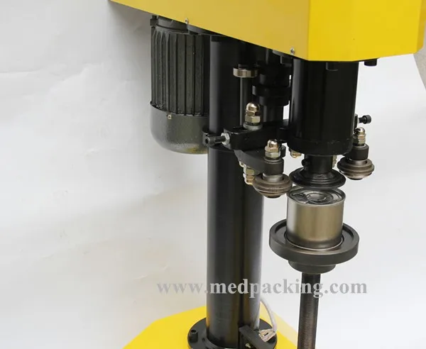 TDFJ-160 small food cans seamer/seaming machine easy open/ring pull crown cap sealing machine