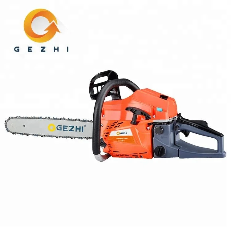 Wood Cutting Machine Gasoline 45cc Chain Saw Forestry Use CE GS China 4500