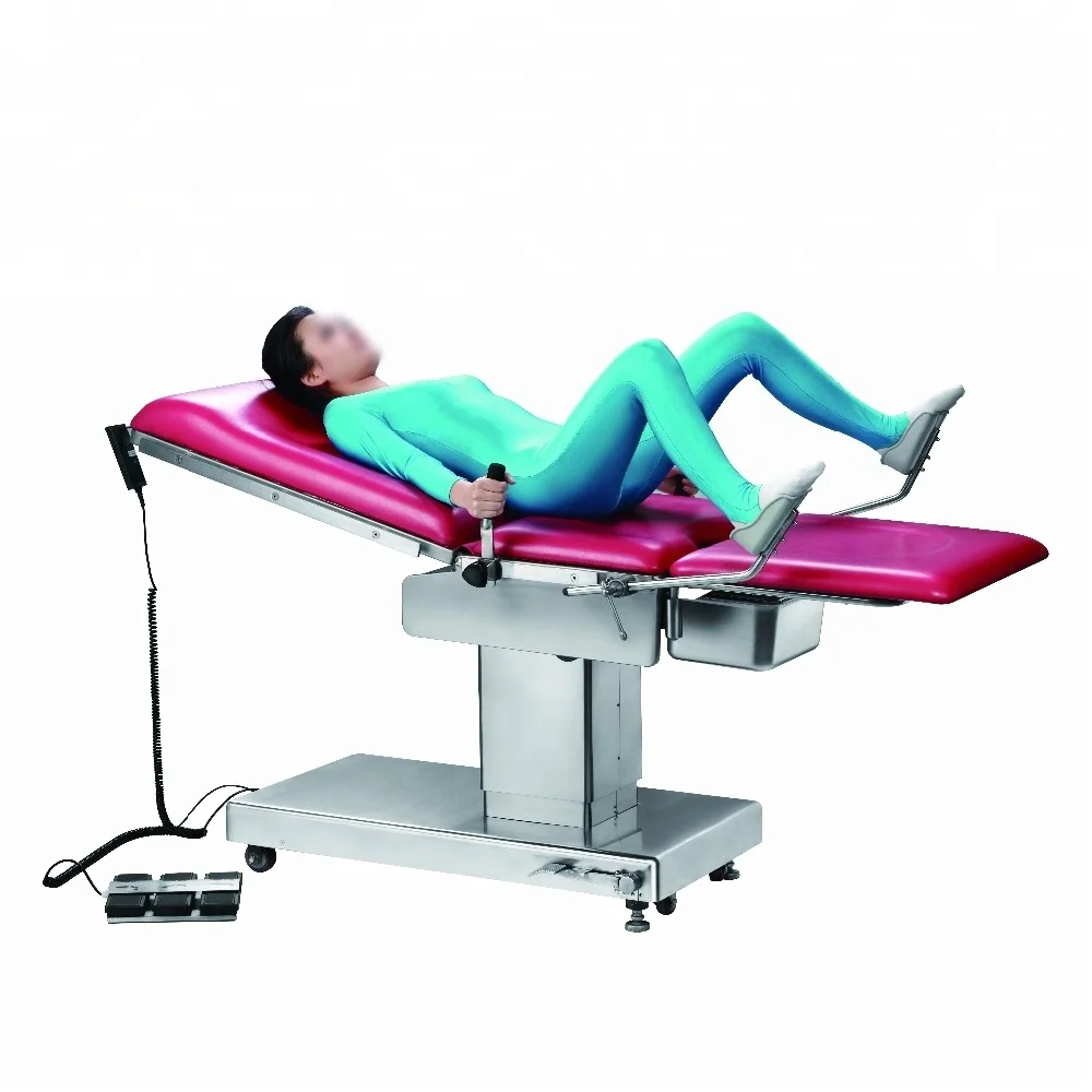 Гинекологическое Электрическое Кресло Из Нержавеющей Стали Акушерская кровать медицинский стол для осмотра