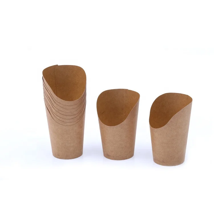 
Custom imported pe coated biodegradable disposable raw roll kraft paper water cup 16oz 