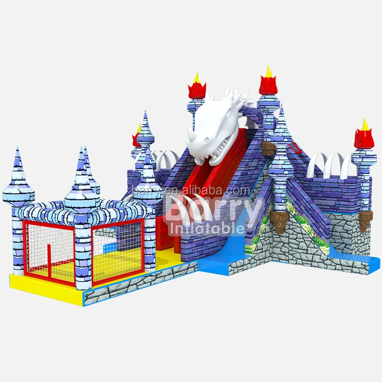 Cheap children inflatable combo slide bouncer jumper /bouncy castle