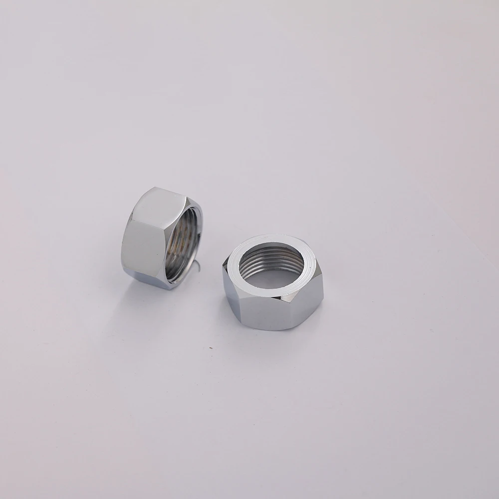 brass fitting parts faucet parts spout nut