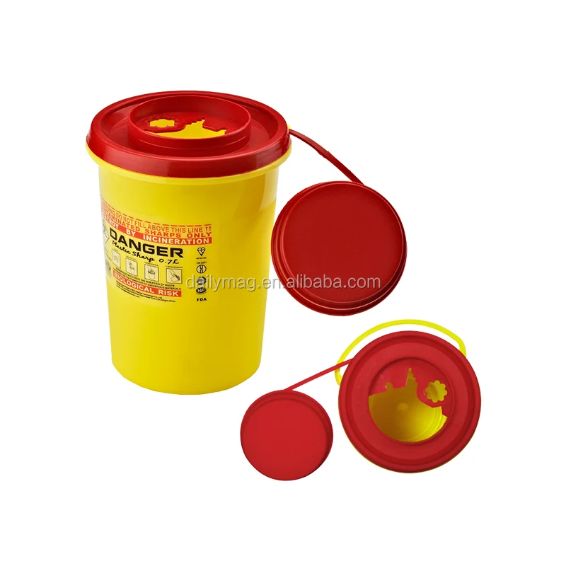 Wholesale Cheap Plastic sharps box 3 Lts Sharp Container Box Sharps Disposal Container