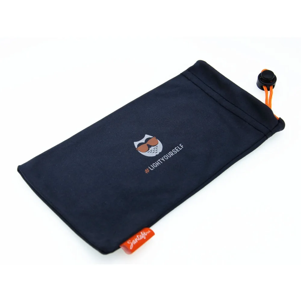 Custom Drawstring Microfiber 80%polyester20%polyamide 230GSM Cloth Glasses Sunglasses Jewelry Pouch Bag with Logo Printed (60753073310)