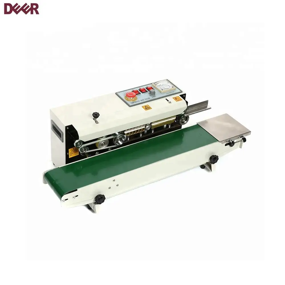 Good sealer plastic bag sealing machine, vertical continous band sealer