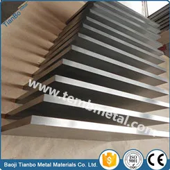 customize cold rolled 99.99% purity titanium armor plate in stock