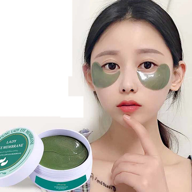 Free Shipping Collagen Moisturizing Anti Aging Under Eyes Masks Skin Care Gel Eye Bags Removal Patches For Woman Dark Eye Circle