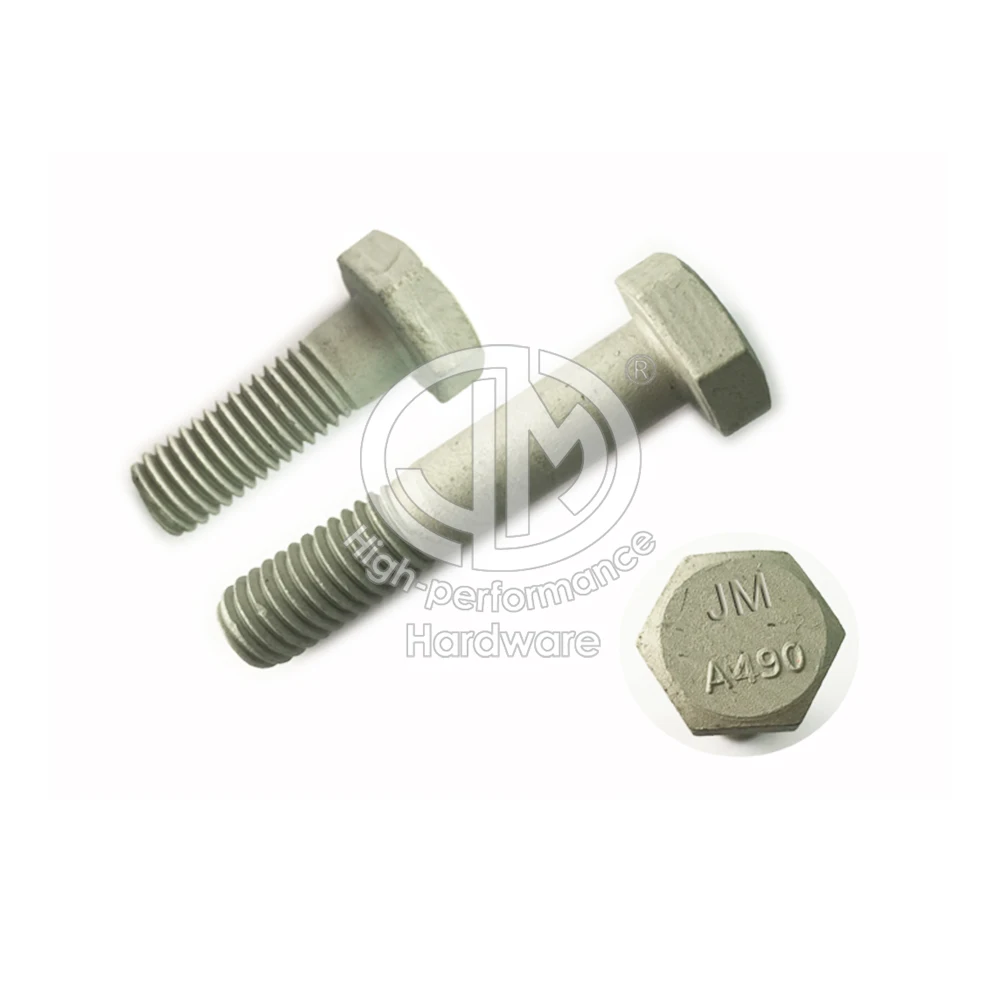 BSW Standard ASTM A307 ZP Hex Bolts