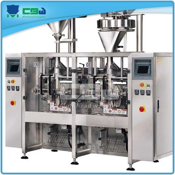 Automatic coffee powder granular auger conveyor screw feeding filling weighing packaging system