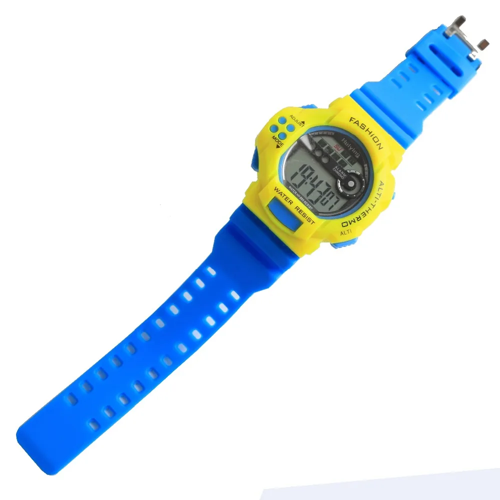 Fashion and high quality 3 ATM waterproof Japan movt. sport digital watcb for boys and mens