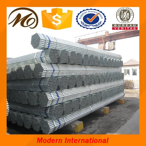 Большой диаметр оцинкованной сварной стальной трубы