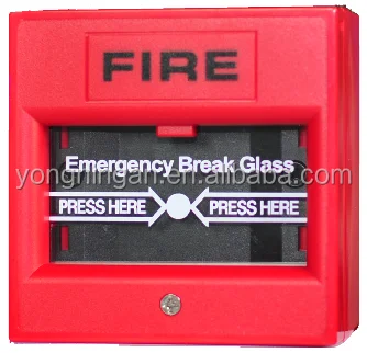 
IP65 Wholesale Conventional Emergency Manual Break Glass with Waterproof Case 