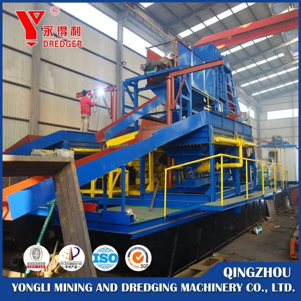 chain bucket gold and diamond dredger for sale