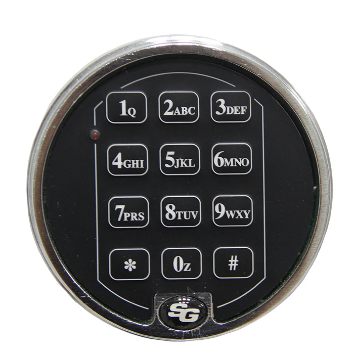 Smart lock European Standards China Supplier Trustworthy Electronic Keypad Lock SG6124 for safe box/ gun safe/vault/ bank