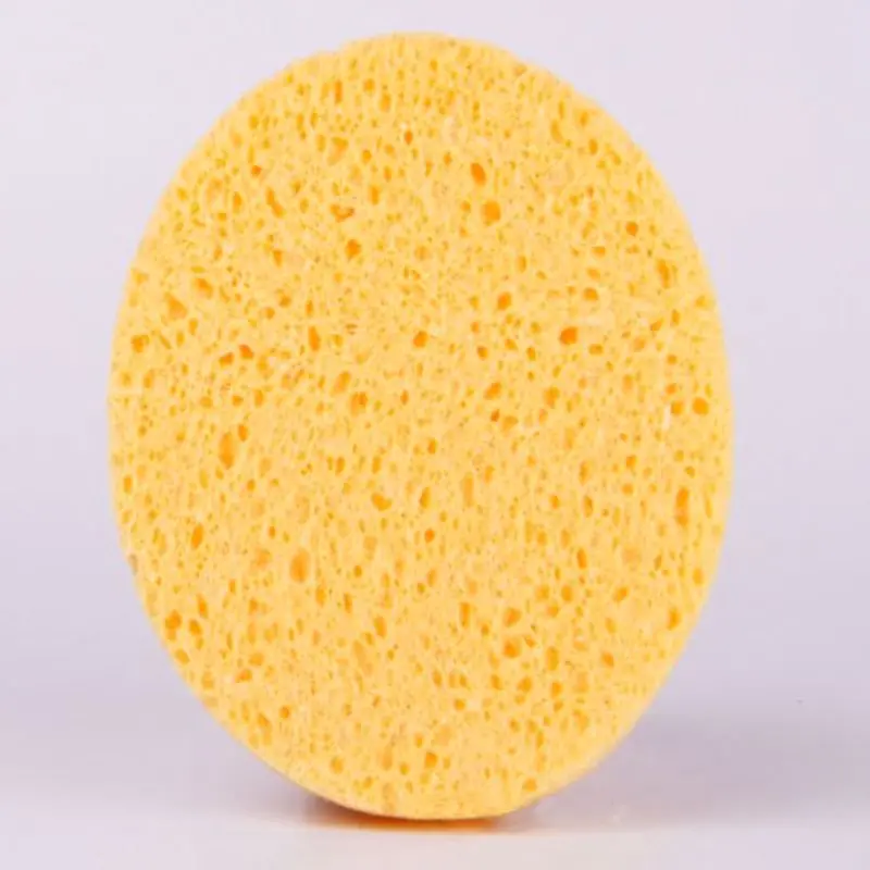 Customer Designed Compressed Cellulose Makeup Removal cleansing puff eco-friendly Facial Cleansing Sponge