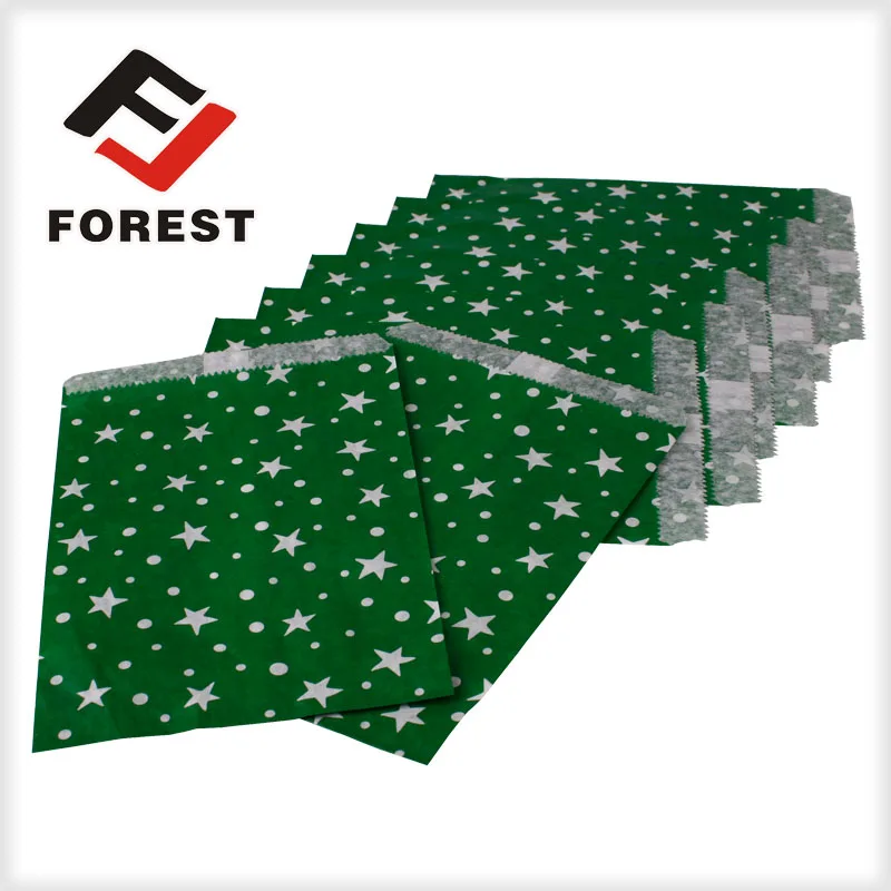 Candy-stripe Paper Gift Bags Great Party Bags Various Colours X 12 Food Top Customized Offset Printing Corn FL Coated Paper