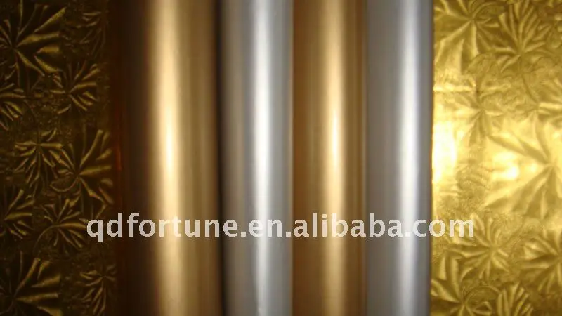 
EMBOSSING GOLD METALLIZED WRAPPING PAPER 