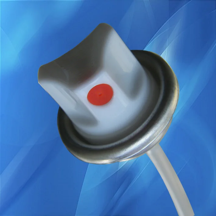 
Aerosol 360 degree spray valve 