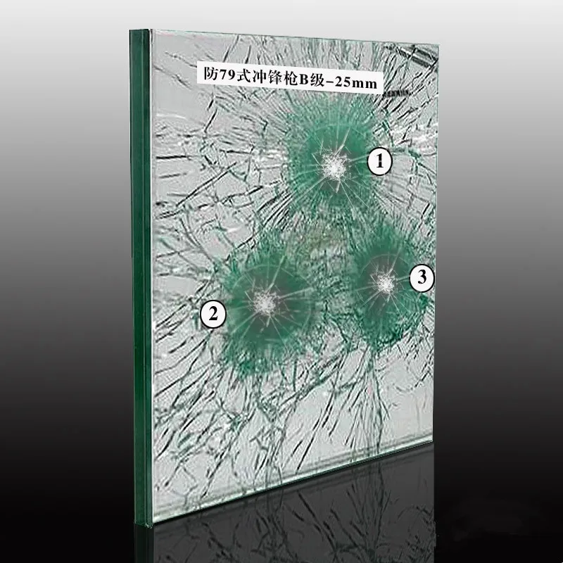 Tempered Lamin Laminated Door Bullet Proof Glass Window for Cars