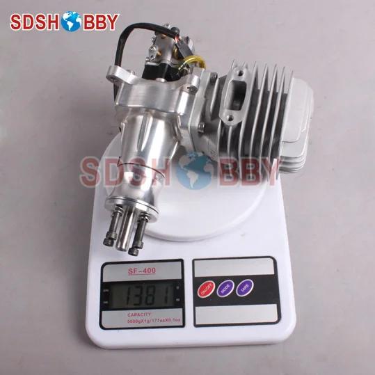 DLA58 CNC Processed Gasoline Engine/Petrol Engine 58CC for Gasoline Airplanes with Walbro Carburetor