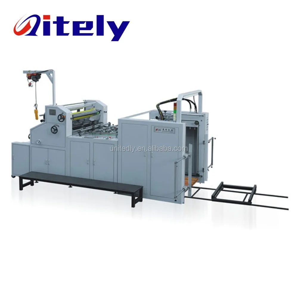 Новейшая полностью автоматическая машина для холодного ламинирования (тип клея на водной основе) с скоростью работы 0-80 м/мин