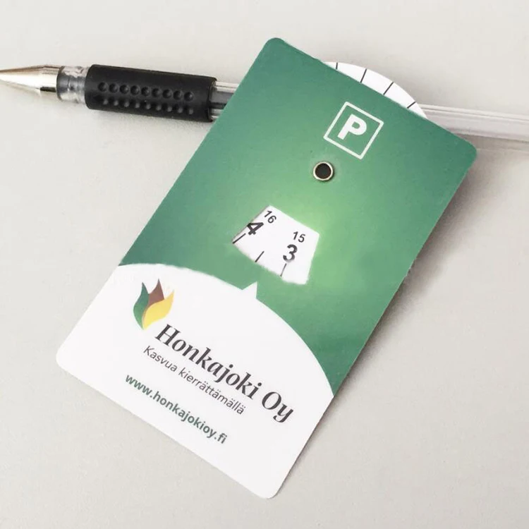 Car parking timer automatic car parking disc